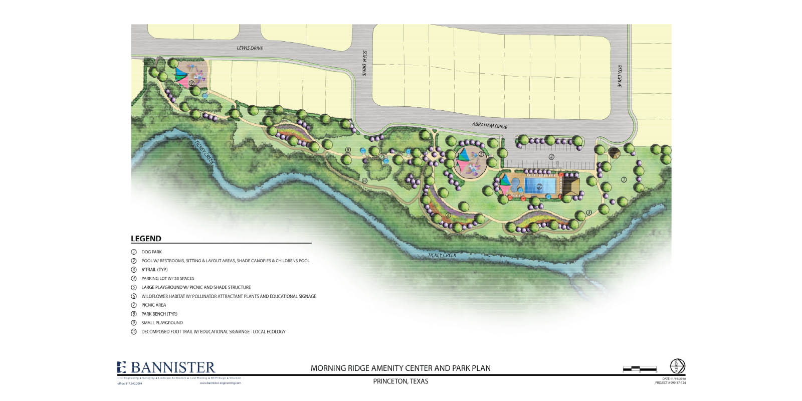 Harper Springs Park Master Plan | Bannister Engineering, LLC